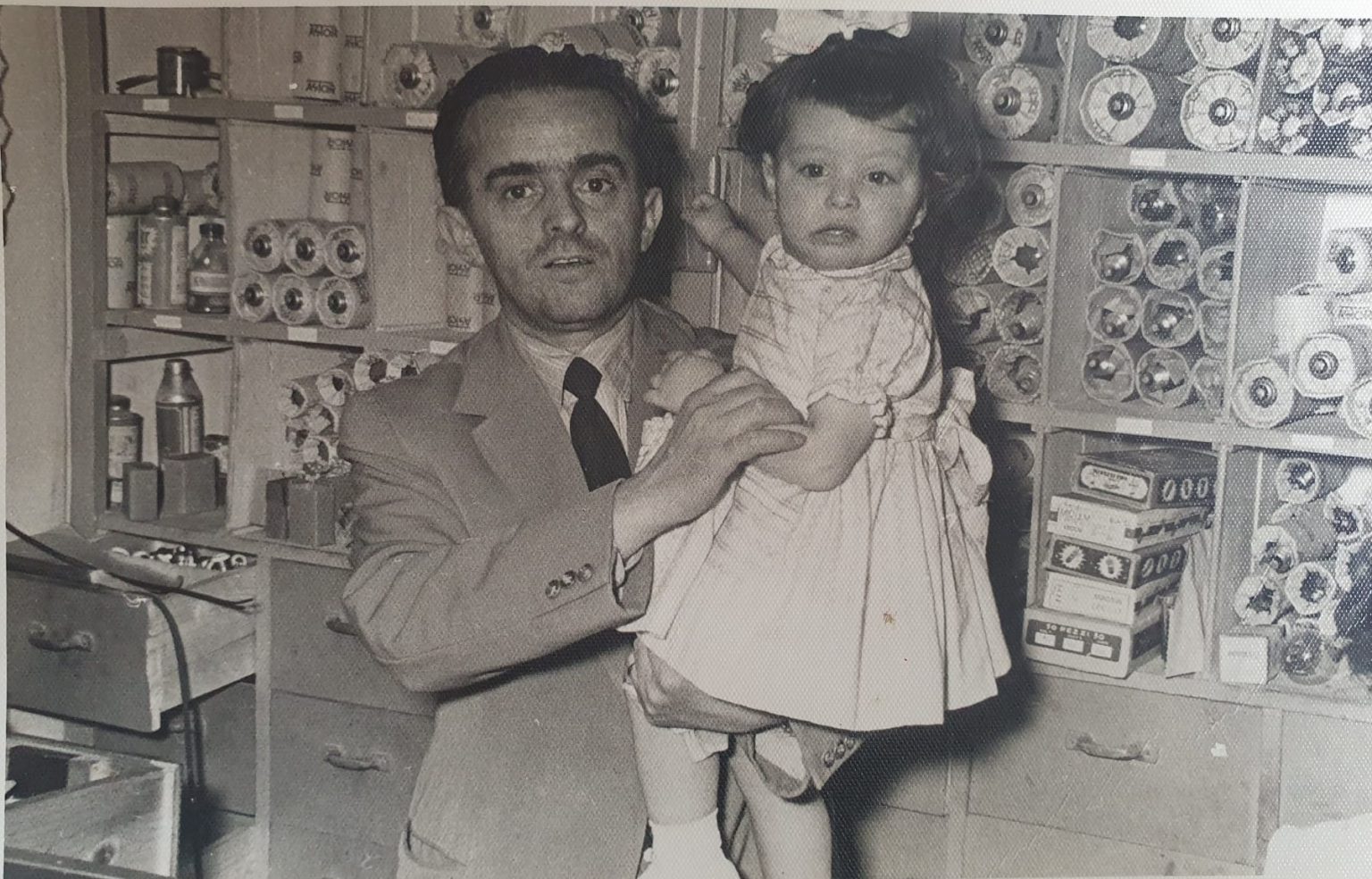 Fondatore Vincenzo e sua figlia